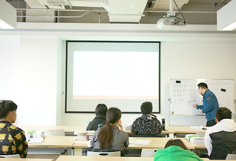 舞蹈班文化課數(shù)學(xué)課堂