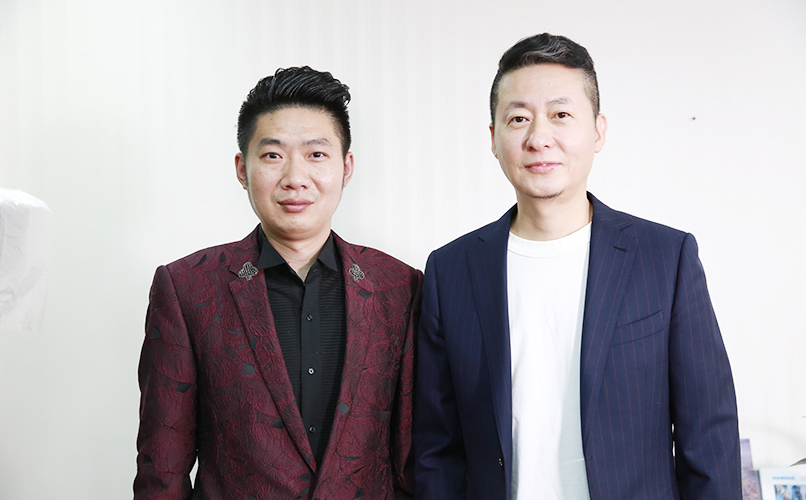 楊立成姚雪松合影